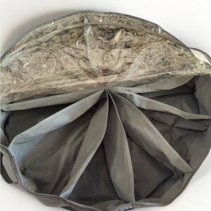 Shoe Go Round - Round Circular Shoe Organizer + Storage - 12 pockets Gray